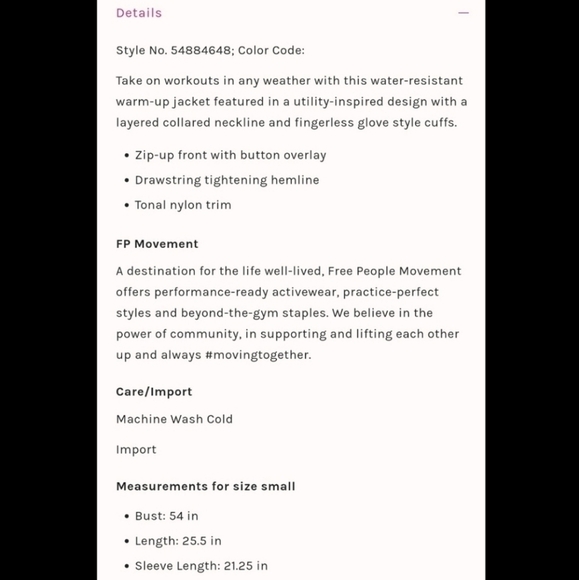 New Free People FP Movement Opal Green Mist Workout Windbreaker Jacket Medium - Picture 6 of 15